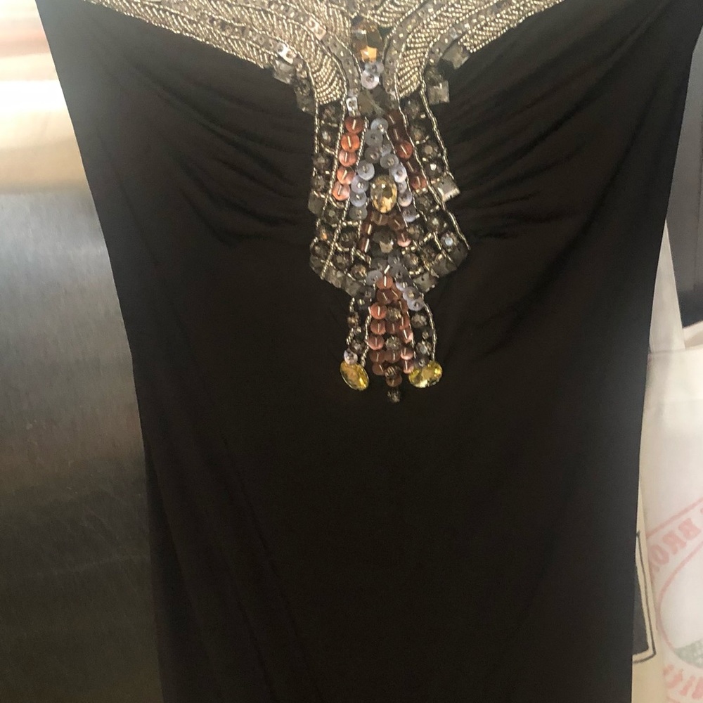 Sky strapless black dress - Picture 8 of 8